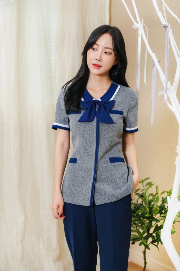 보끼그레이 리본