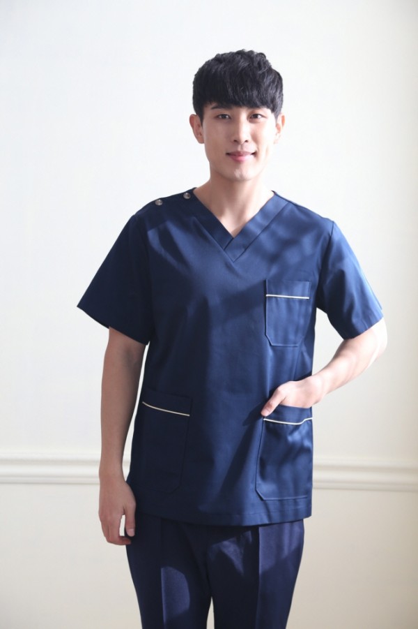 브이넥베이지깐디