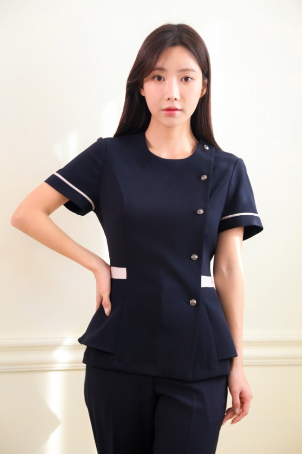 베이지웨스트러플(샤넬지 스판원단 )