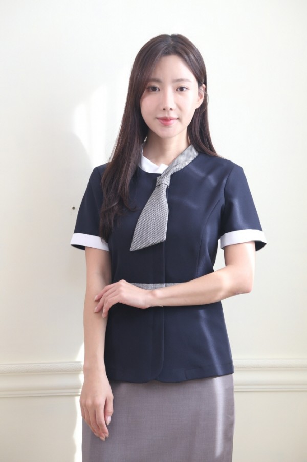 체크리본 그레이