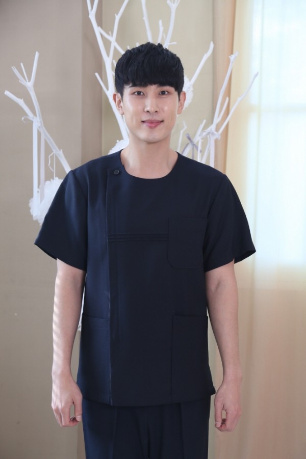 24네이비라운드옆지퍼