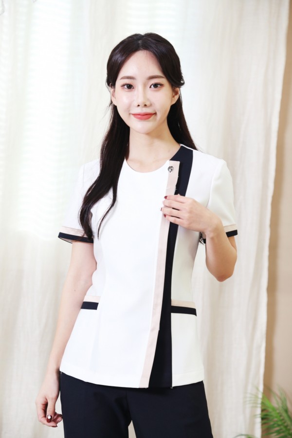 더화이트콤비(고신축 안비침 원단 입니다)