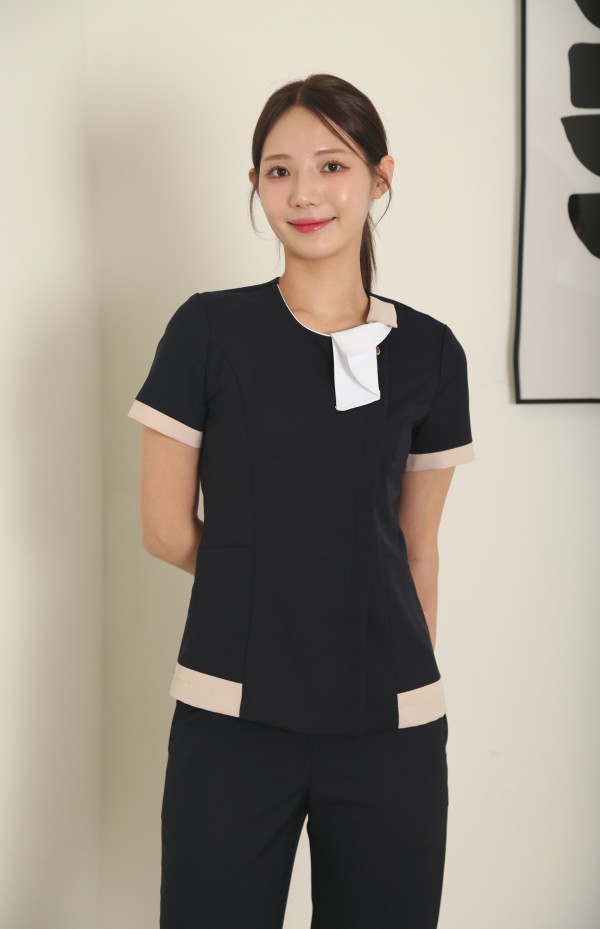 레나네이비랩리본