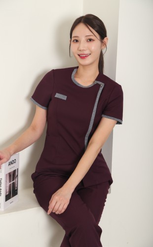 글라리스딥퍼플(고신축 스판원단으로 구김이 적습니다)